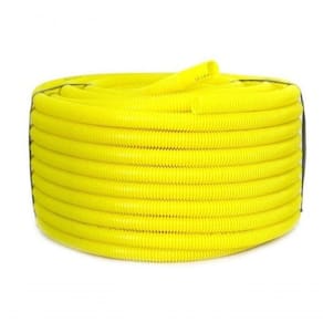 Conduíte Corrugado 3-4 - Rolo Com 50mts Amarelo