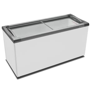 Freezer Expositor Horizontal Sorvetes e Congelados -18°C / -22°C Branco 505 Litros - Metalfrio