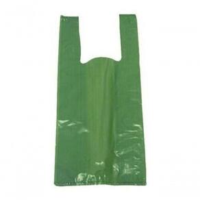 Sacola Reciclada Verde 60 Cm X 80 Cm Pacote Com 5kg 150 Und