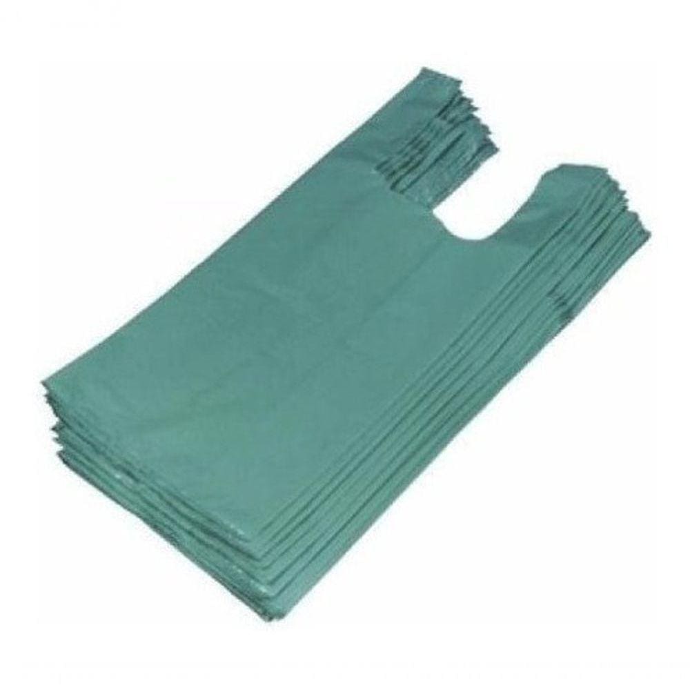 Sacola Reciclada 35x45 Verde C- 5kg Lojas
