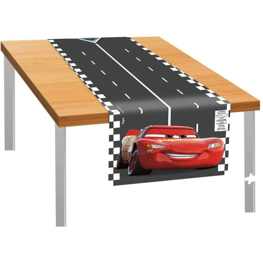 Toalha de Mesa Tema Carros 2,20x1,20m