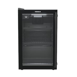 Cervejeira Venax 82L Top Light Preto Porta Invertida
