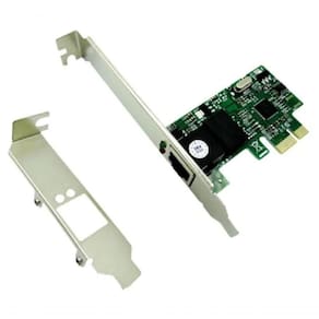 Placa De Rede Pci-e Express Lan Ethernet 100-1000 Gigabit Low Profile
