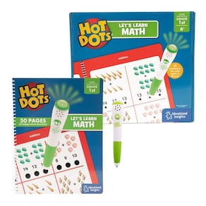 Pasta de exercícios Educational Insights Hot Dots Let`s Lear