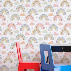 Papel de Parede Vinil Fosco 300cm x 51cm - Lavável e Antimofo
