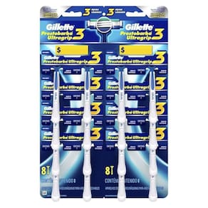 Aparelho Prestobarba Ultragrip 3 - 2 Embalagens com 8 Unidades