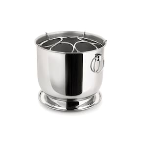 Champanheira Grande em Aço Inox 12L Para 5 Garrafas Forma