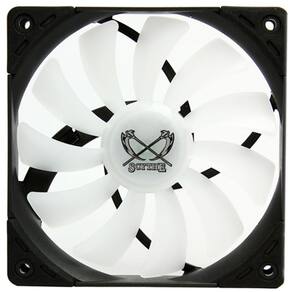 Cooler 120mm Scythe Kaze Flex - 800 rpm - Sem PWM - SU1225FD12LR-RDP