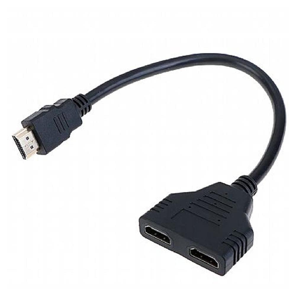 Cabo Y HDMI - Liga 2 monitores / TV em 1 Saida HDMI