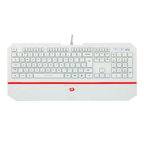 Teclado Gamer Redragon Karura 2 - ABNT2 - Teclas Multimídia - Branco - K502W-N