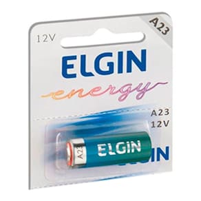 Bateria Alcalina A23 Elgin 82195 - Unidade