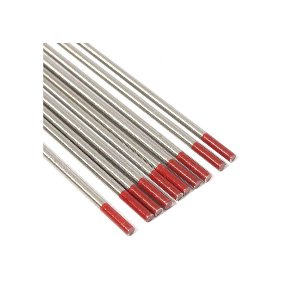 ELETRODO TUNGSTENIO THORIO 1/8" 3,2 VERMELHO - TECHNO ALLOYS