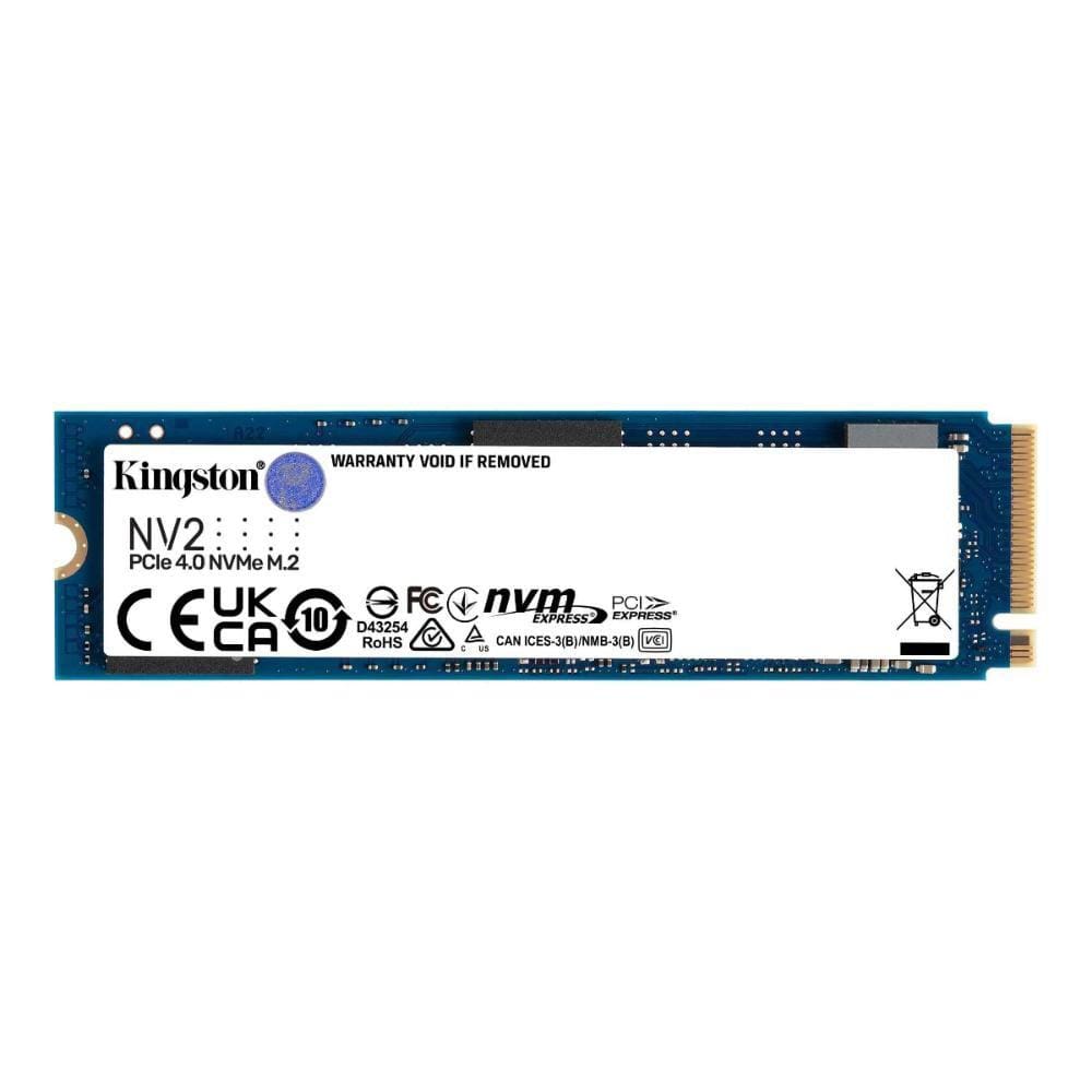 SSD M.2 1TB Kingston NV2 SNV2S/1000G - NVMe Gen 4 - Leitura 3500MB/s Gravação: 2100MB/s