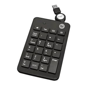 Teclado Numérico Bright, Retrátil - 0134