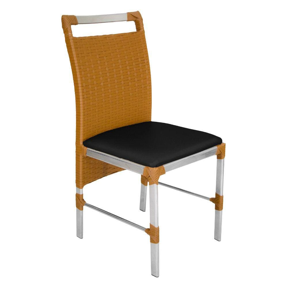 Cadeira de Cozinha Veneza em Alumínio e Fibra Sintética