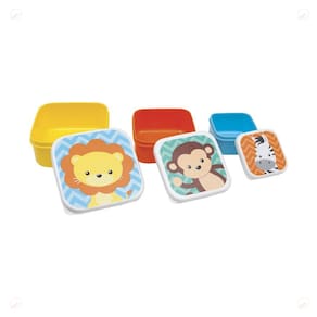 Potinhos Bebê P/ Lanche Lancheira Potes Congelar Papinha