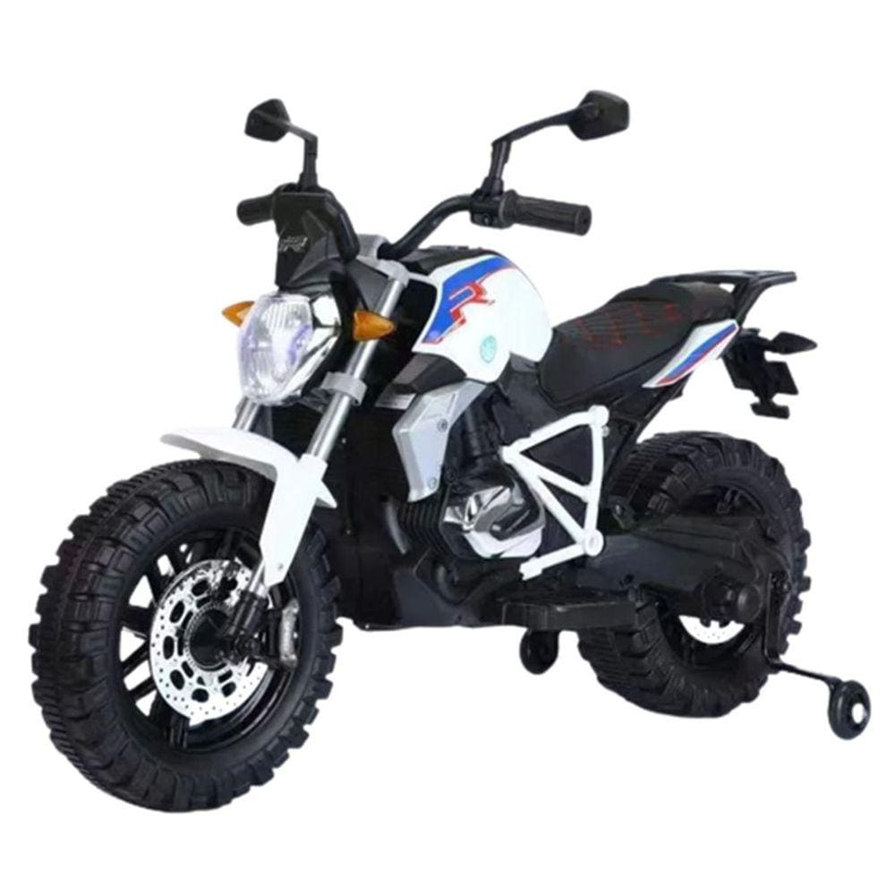Moto Elétrica Infantil Ducati Monster 12V Branca