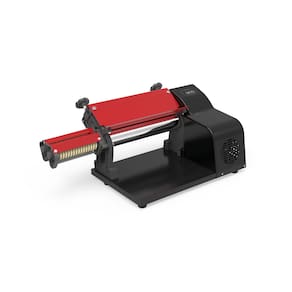 Cilindro Laminador de massa Elétrico 28cm AND Cortador Preto