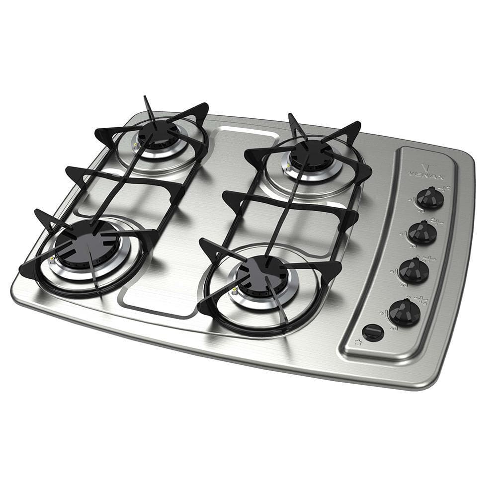 Cooktop a Gas 4 Bocas Venax Inox