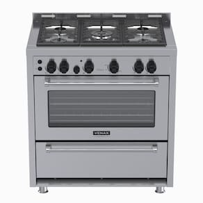 Fogao a Gas 5 Bocas Venax Temis Inox