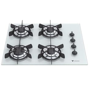 Cooktop a Gas 4 Bocas Venax Volare Branco