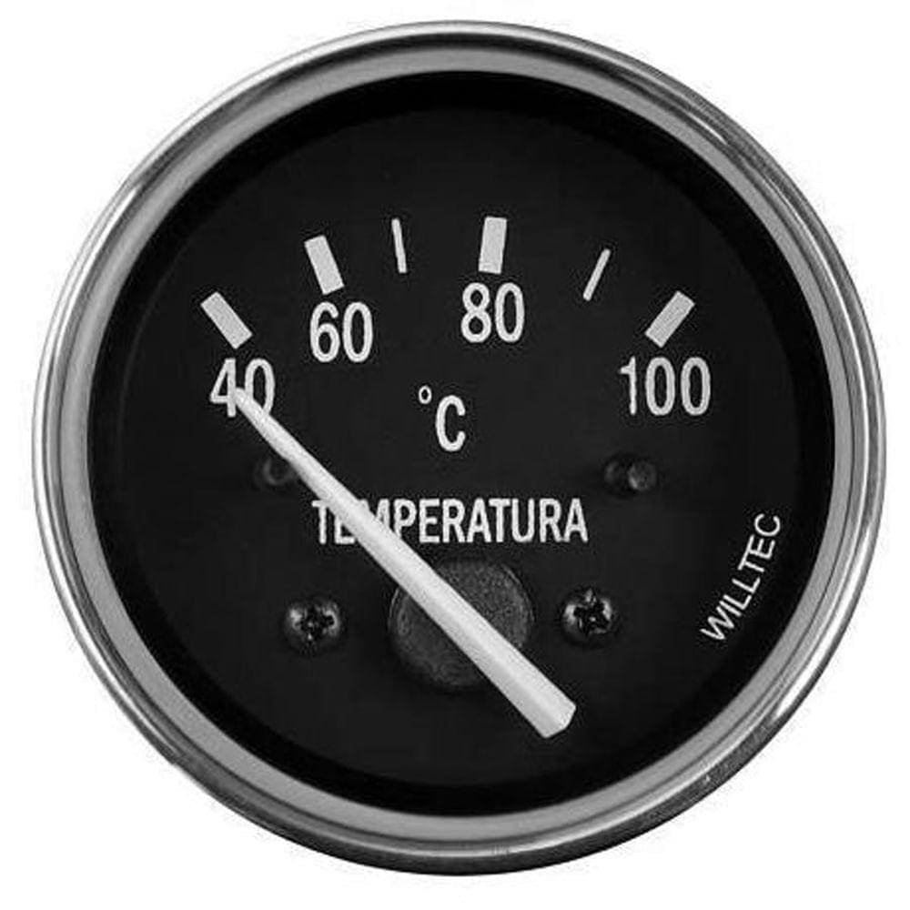 Termômetro Elétrico de Água 12V 40° a 100° Mercedes 60mm