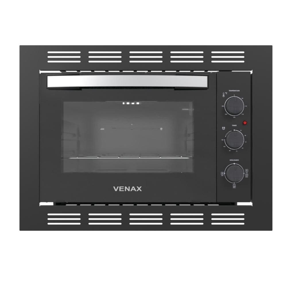 Forno 45l de Embutir Venax Preto - Elétrico - Grand Gourmet - 110v - Feegr45