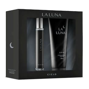 Conjunto La Luna Ciclo Cosméticos Feminino - Deo Colônia 30ml + Loção Hidratante 240ml