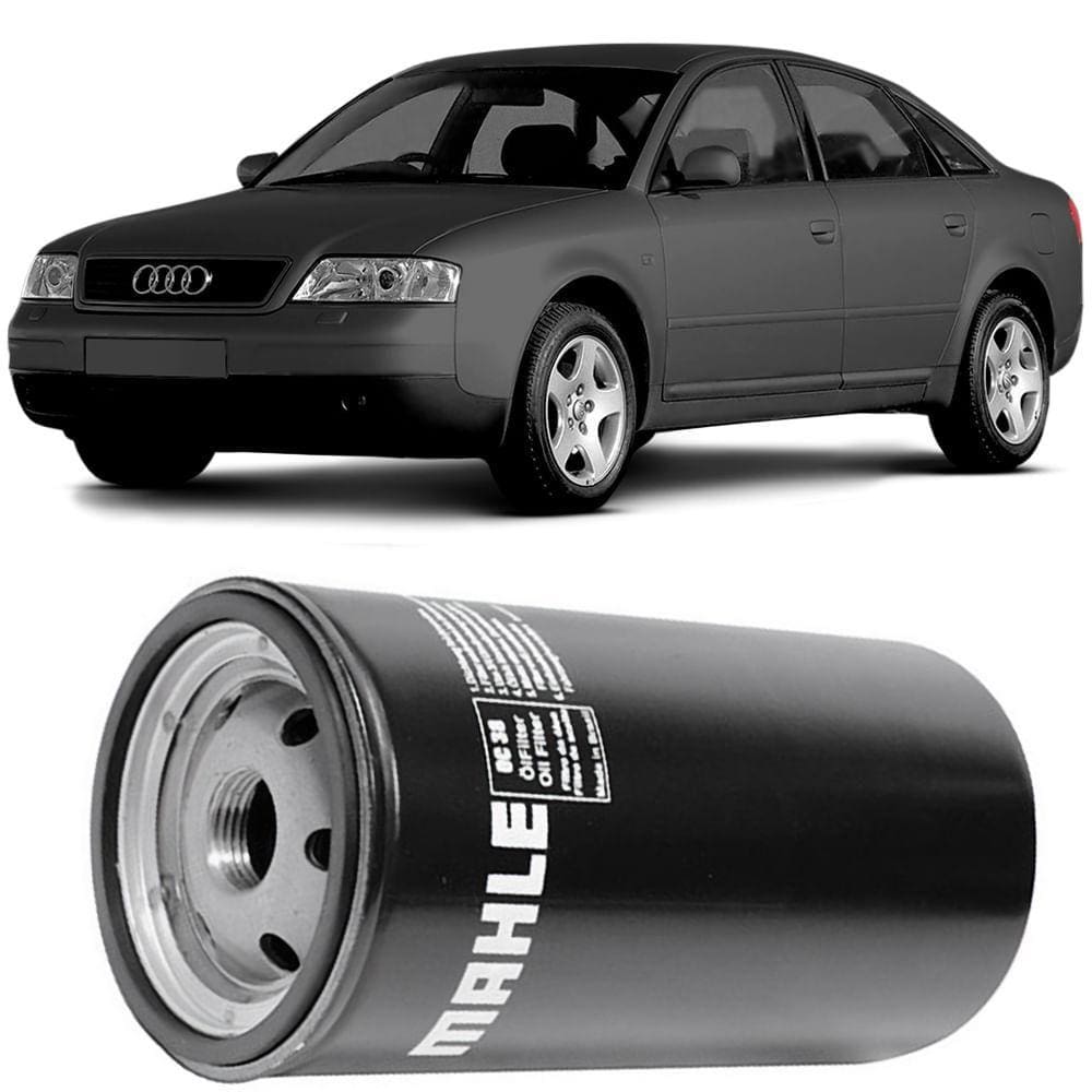 Filtro Óleo Audi A6 A6 Avant 2.8 V6 94 a 2001 Mahle OC38