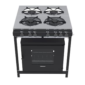 Fogão a Gas Industrial 4 Bocas Venax NFFI430-2 Gourmet