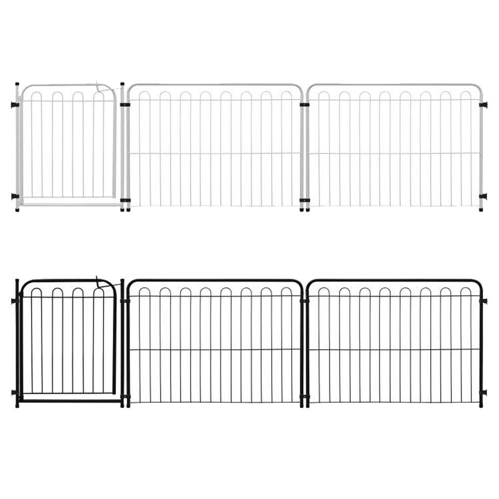 Kit Cercado Grade + Portão Pet + 2 Módulos 69cm Proteção