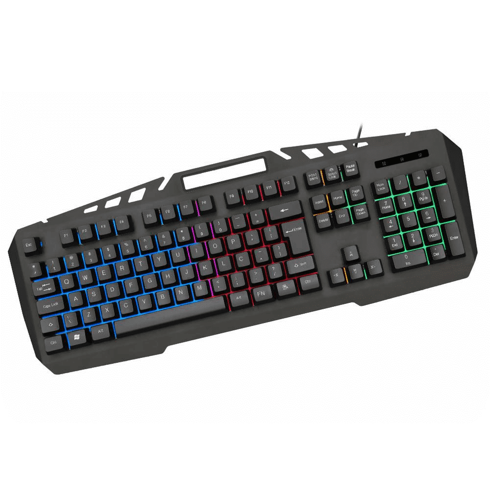 Teclado Gamer K-Mex Gaming Master KB-A328 Spartacus com LED