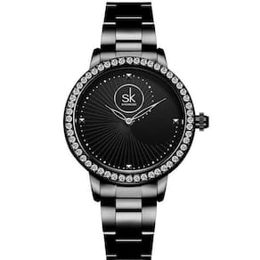 Relogio Feminino Luxo Strass Pulseira Em Aço Inoxidavel Casual Quartzo