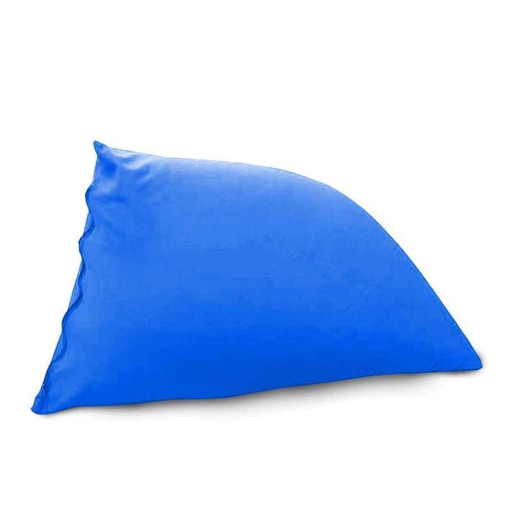 Puff Eli Cor Azul Royal - Enchimento De Pérolas De Eps