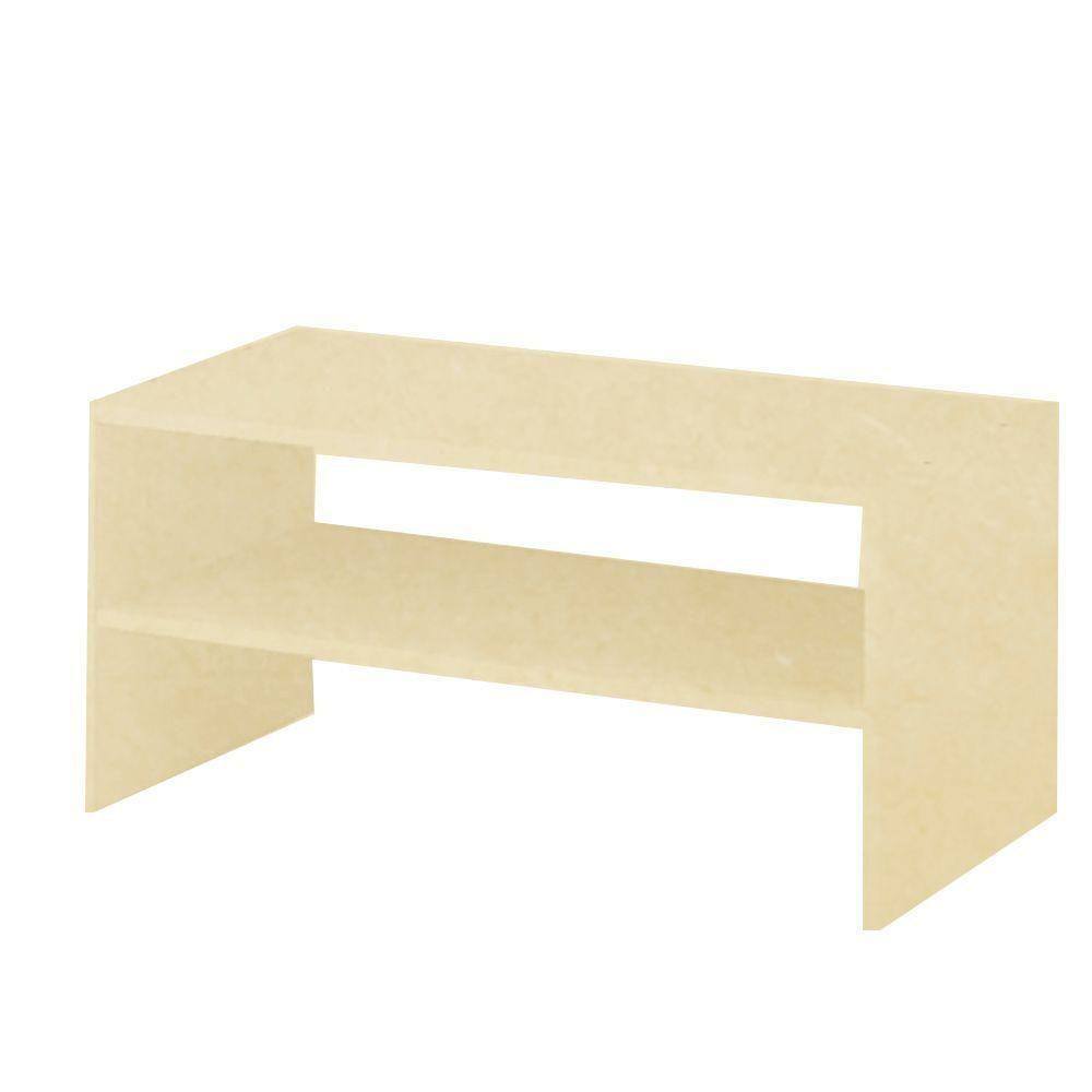 Sapateira Simples Natural Em Mdf