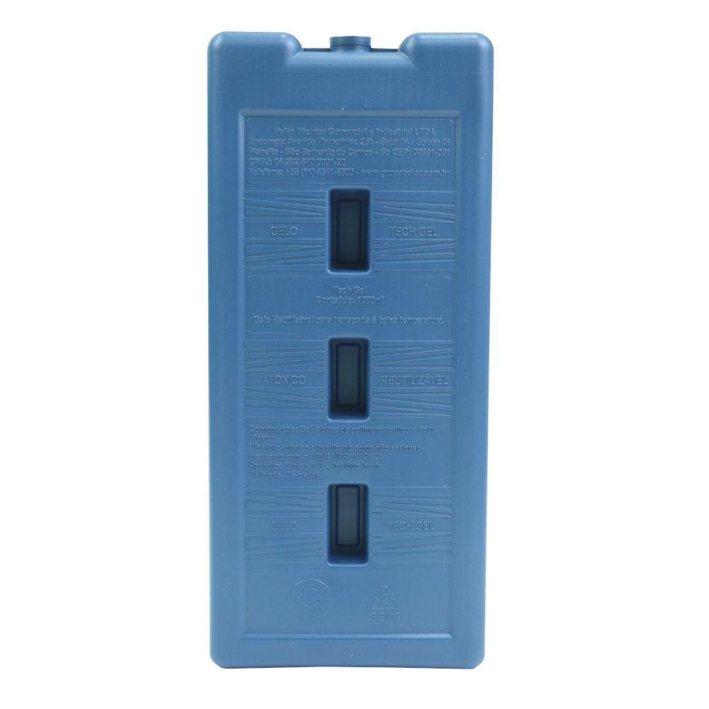 Gelo Gel Artificial Tech Gel 1000ml Azul Caixa 14 Un