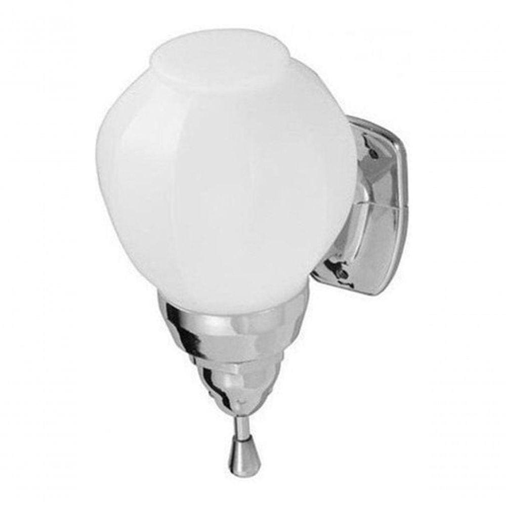 Saboneteira Cromada Com Válvula Para Banheiro E Lavabo 500ml