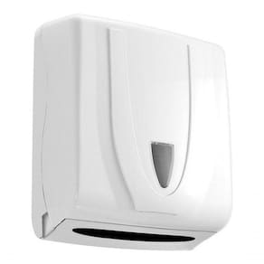 Toalheiro Unik Com Detalhe Branco Para Papel 2 Ou 3 Dobras