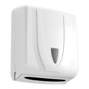 Toalheiro Unik Com Detalhe Branco Para Papel 2 Ou 3 Dobras
