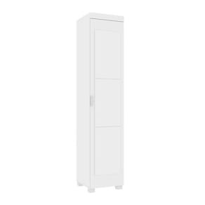 Sapateira Multiuso June 1 Porta 1 Gaveta Com Espelho Branco