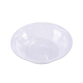 Prato Redondo Fundo 15cm Cristal Prafesta - 10 Unidades