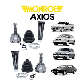 02 Junta Homocinetica Fixa Axios Dianteira Lado Roda 30X22 Gol 2.0 8V 1994 A 2006