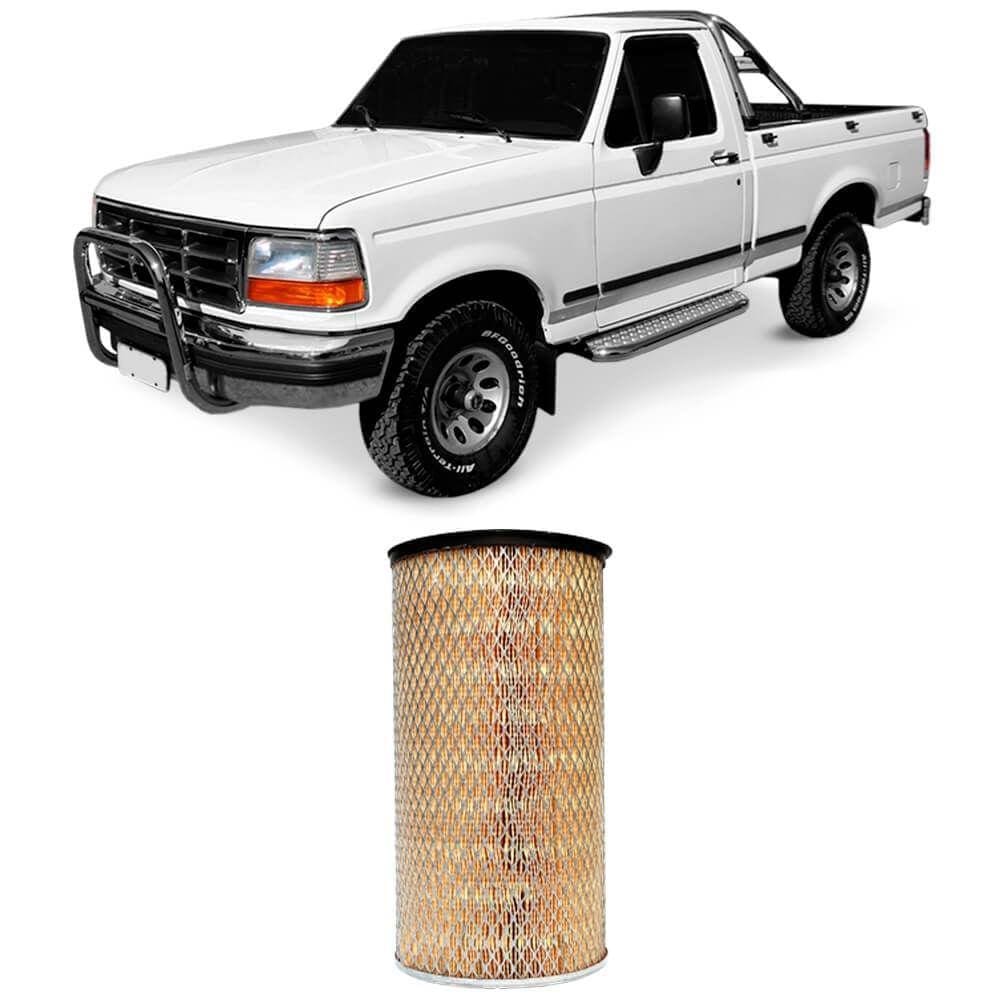 Filtro Ar Ford F1000 E-max 85 A 92 Metal Leve