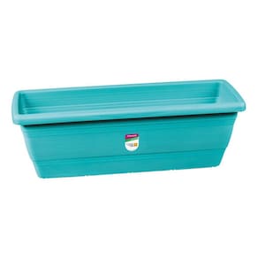 Floreira para Jardim Plástica Primafer 50cm Verde PR6034-2