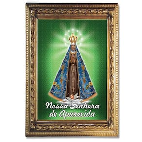 Santinho Nossa Senhora Aparecida 500 un. oração no verso