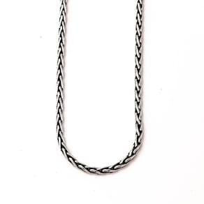 Corrente Palmeira Prata De Bali 1,5mm Prata De Bali 925 - 55cm