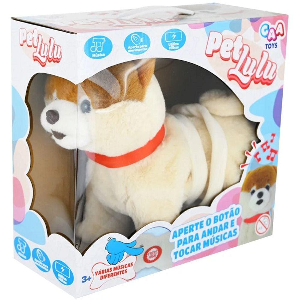 Pelucia com Mecanismo PET Lulu 25CM