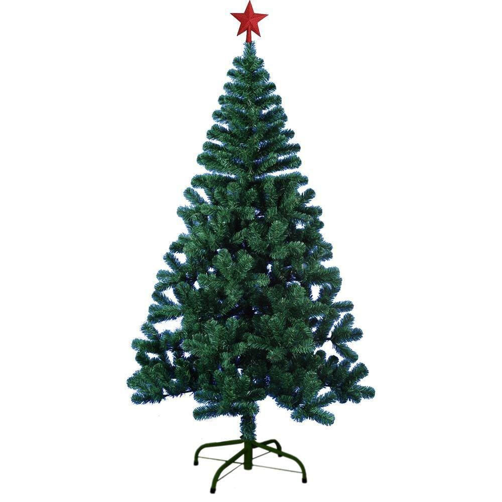 Árvore De Natal Grande Verde 320 Galhos 1,50M Com Ponteira