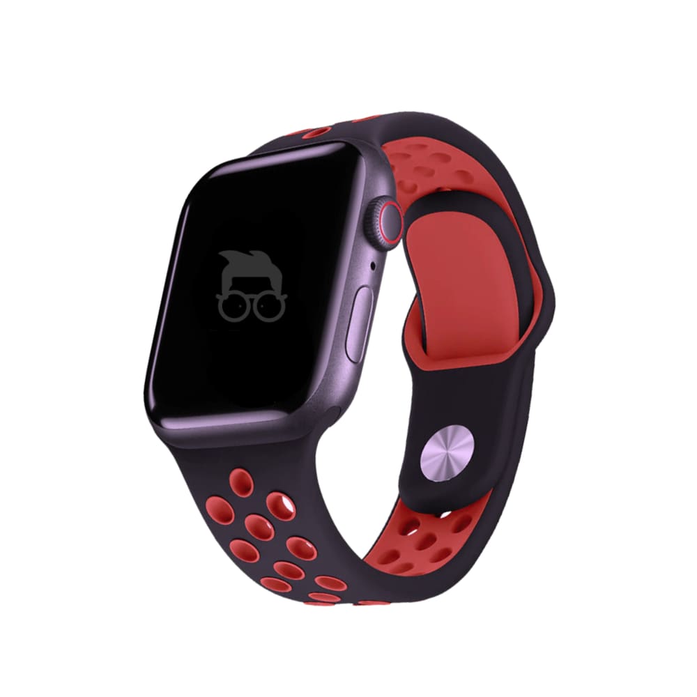 Red nike hot sale watch