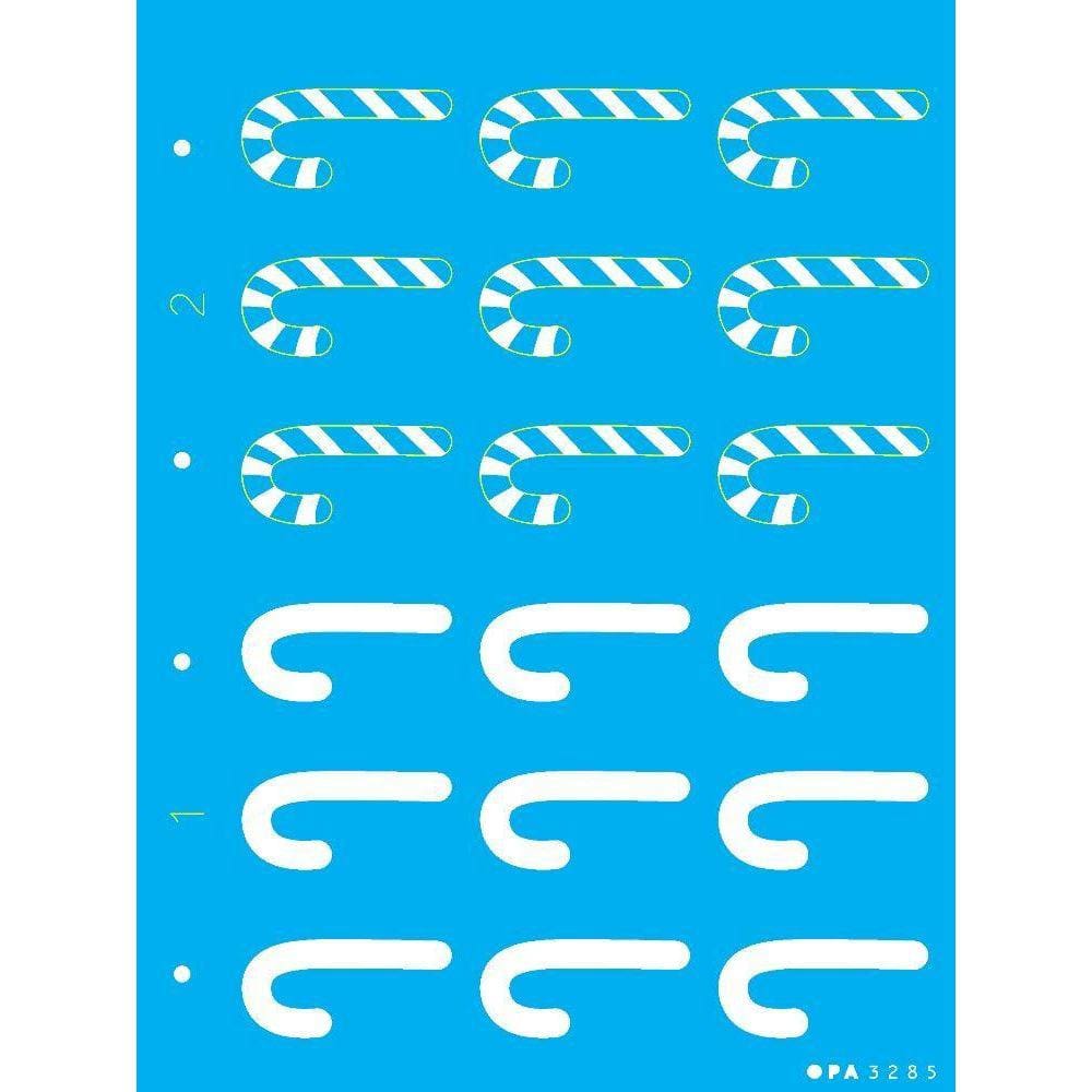 Stencil Opa 15X20 - 3285 - Estamparia Bengalas De Natal